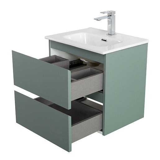 BelBagno Тумба под раковину Kraft 39-50 подвесная Еловый матовый – картинка-9